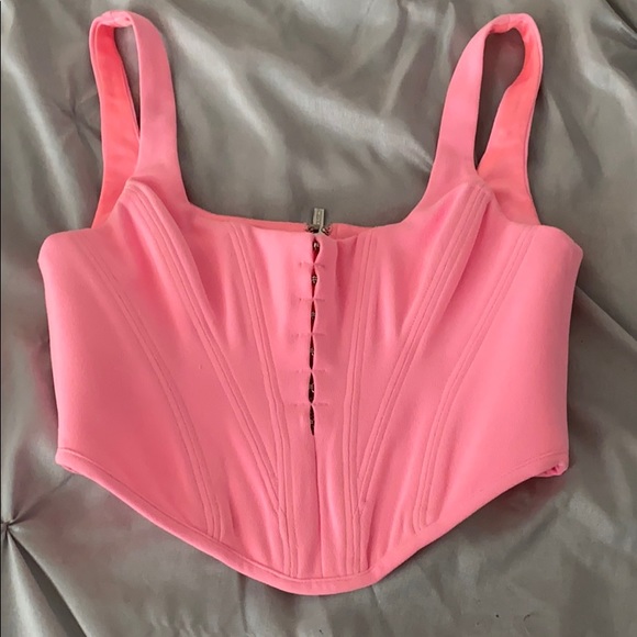 House of CB Tops - House of cb pink corset top